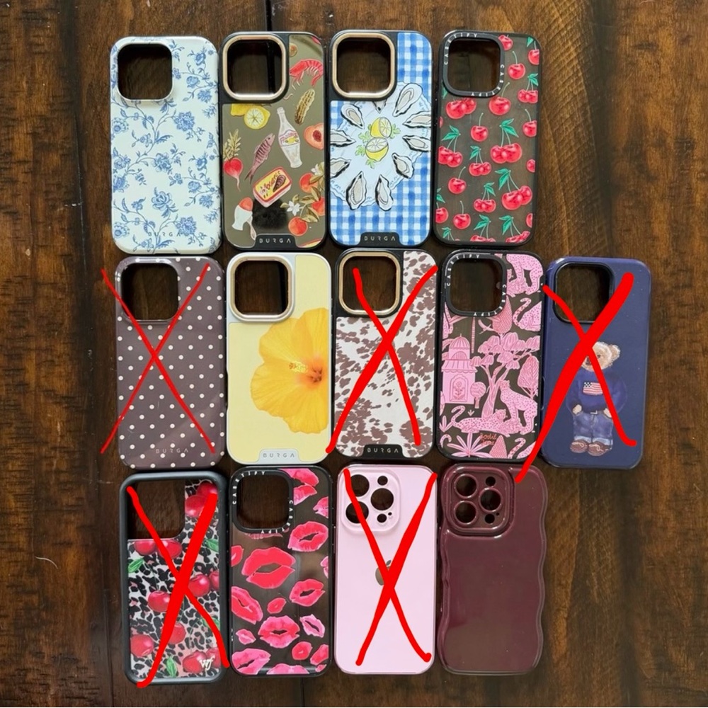 Brand new and gently used iPhone 16 Pro cases